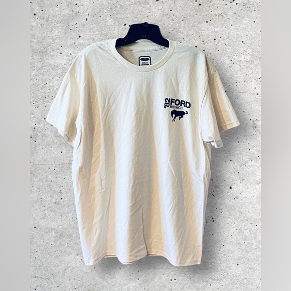 NWOT Hybrid Apparel Men’s Ford Bronco ‘82 Crest Graphic Tee Shirt - Picture 1 of 6